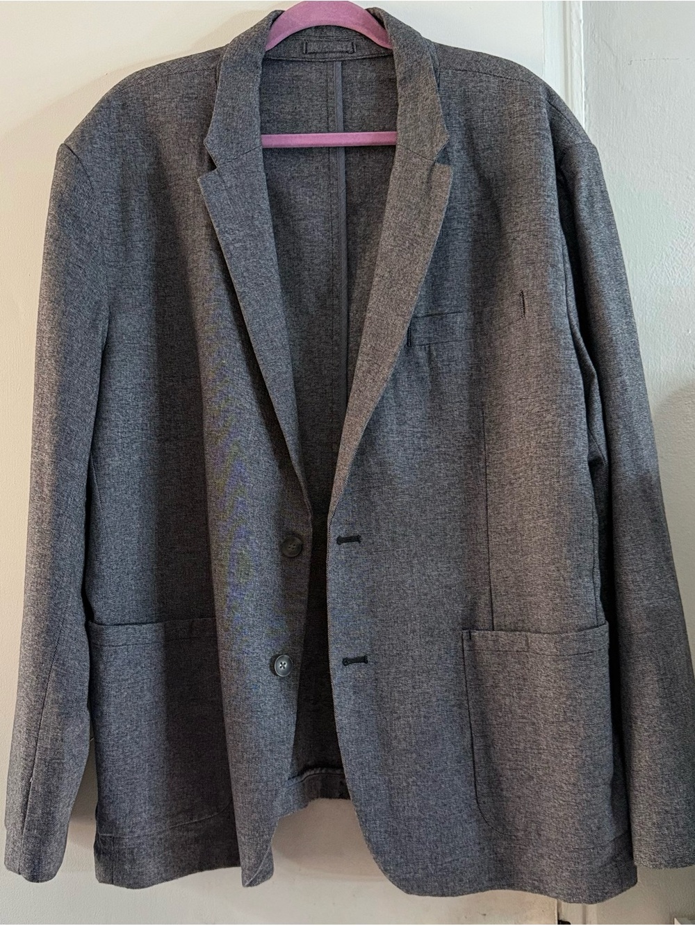 Old Navy Men’s Gray Cotton Blend Stretch Blazer XXL